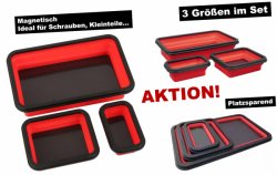 3x Flip-Schalen "Magnetic"