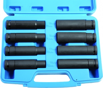 Steckschlüsselsatz 1/2“ mit integriertem Gelenk