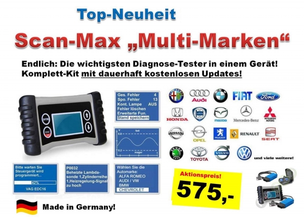 Scan-Max "Multi-Marken"