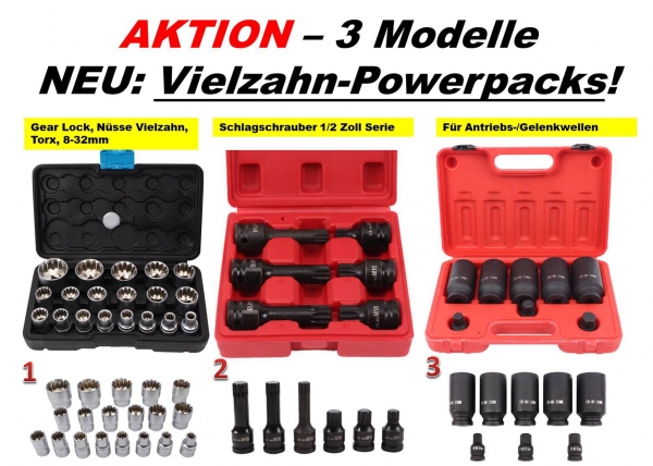 Vielzahn-Powerpacks!