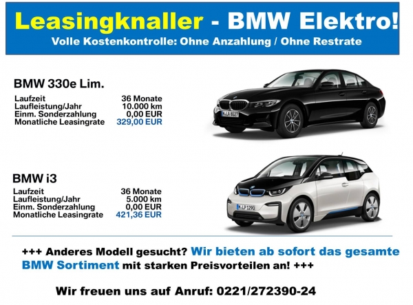 BMW-Leasing Elektro!