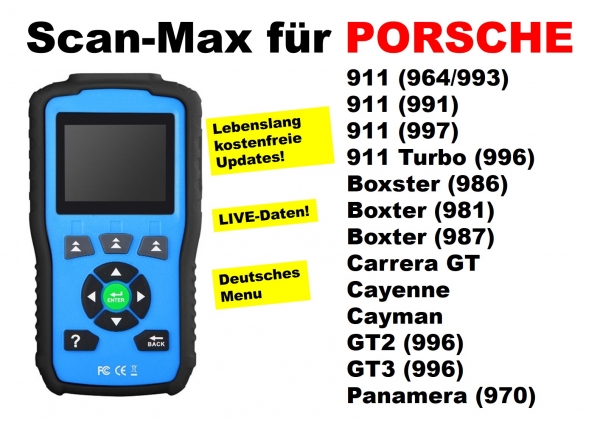 Scan-Max für "PORSCHE"