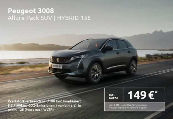 Peugeot 3008 Allure Packt