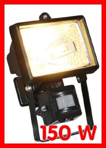 Werkstattstrahler 150W + Bewegungsmelder