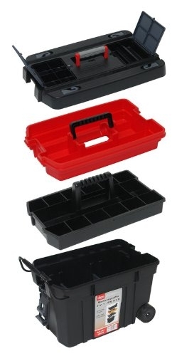 Werkzeugtrolley/Werkzeugkoffer 4in1