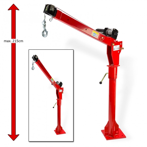 Kran-to-Go "Max-Top" mit 12 Volt Seilwinde