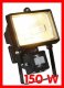 Werkstattstrahler 150W + Bewegungsmelder